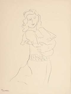 Henri Matisse, Series O, Var. 15, Drawings, Themes and Variations, 1943 (after)