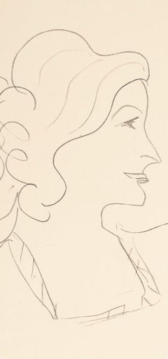 Henri Matisse, Series O, Var. 17, Drawings, Themes and Variations, 1943 (after)