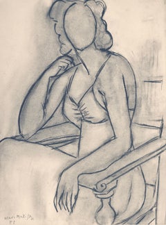 Henri Matisse, Series P, Var. 1, Drawings, Themes and Variations, 1943 (after)