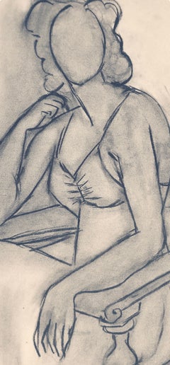 Henri Matisse, Series P, Var. 1, Drawings, Themes and Variations, 1943 (after)