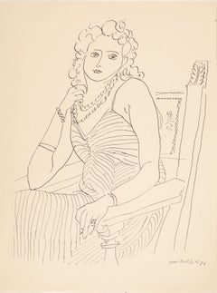 Henri Matisse, Series P, Var. 2, Drawings, Themes and Variations, 1943 (after)