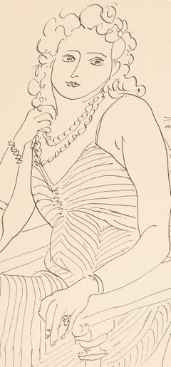 Henri Matisse, Series P, Var. 2, Drawings, Themes and Variations, 1943 (after)