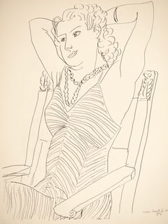 Henri Matisse, Series P, Var. 4, Drawings, Themes and Variations, 1943 (after)