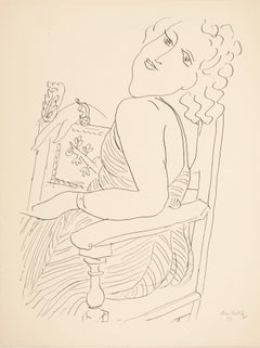 Henri Matisse, Series P, Var. 6, Drawings, Themes and Variations, 1943 (after)