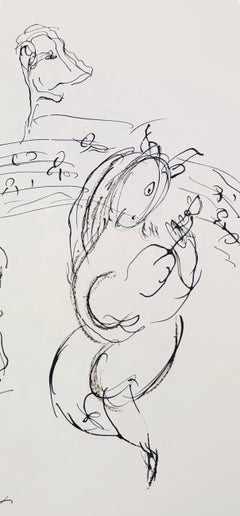 Marc Chagall, Carmen, dal soffitto dell'Opera di Parigi, 1965 (after) Marc Chagall, Carmen, da Il soffitto dell'Opera di Parigi, 1965 (after)