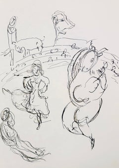 Marc Chagall, Carmen, dal soffitto dell'Opera di Parigi, 1965 (after) Marc Chagall, Carmen, da Il soffitto dell'Opera di Parigi, 1965 (after)