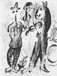 Marc Chagall, The Acrobats, from Chagall Lithographer II, 1963