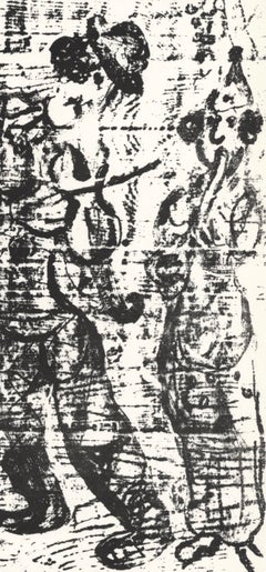 Marc Chagall, The Wandering Musicians, from Chagall Lithographer II, 1963