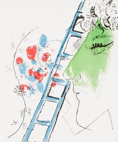 Marc Chagall, The Ladder, from Chagall, 1957