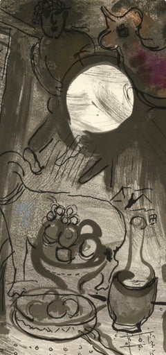 Marc Chagall, Brown Still Life, from Chagall, 1957