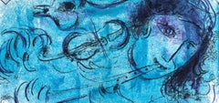 Marc Chagall, The Flute Player, from Chagall, 1957
