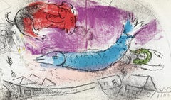 Marc Chagall, The Blue Fish, from Chagall, 1957