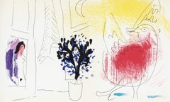 Marc Chagall, The Red Rooster, from Chagall, 1957