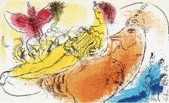 Marc Chagall, The Accordionist, from Chagall, 1957