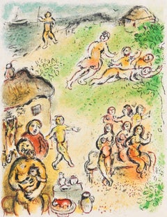 Marc Chagall, The Island of Aeolus, from Homer, The Odyssey, 1989 (after)