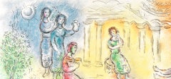 Marc Chagall, Odysseus at the Court of Alcinous, The Odyssey, 1989 (after)