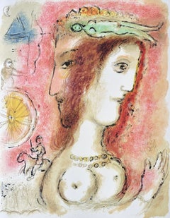 Marc Chagall, Odysseus and Penelope, from Homer, The Odyssey, 1989 (after)