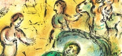 Marc Chagall, The Bed of Odysseus, from Homer, The Odyssey, 1989 (after)