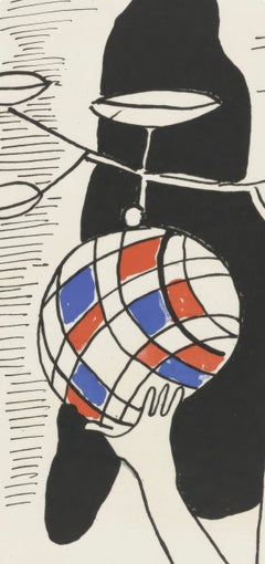 Fernand Leger, Untitled, from Circus, 1950