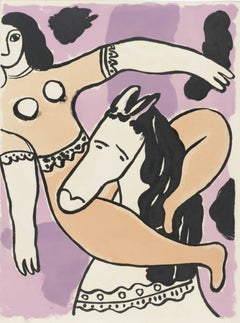 Fernand Leger, Untitled, from Circus, 1950