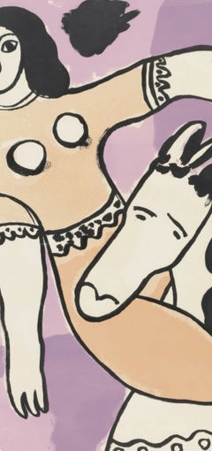 Fernand Leger, Untitled, from Circus, 1950