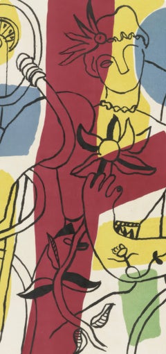 Fernand Leger, Untitled, from Circus, 1950