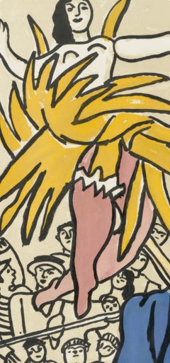 Fernand Leger, Untitled, from Circus, 1950
