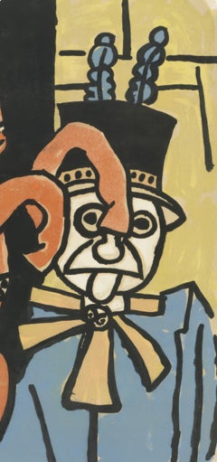 Fernand Leger, Untitled, from Circus, 1950