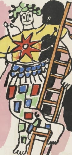 Fernand Leger, Untitled, from Circus, 1950