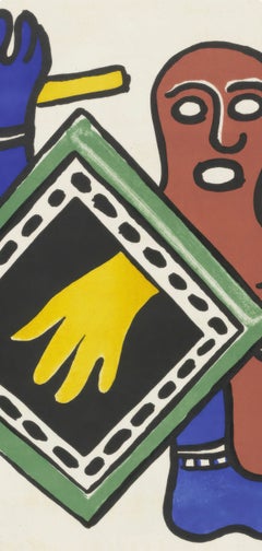 Fernand Leger, Untitled, from Circus, 1950
