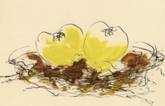 Georges Braque, Apples, from Le Solitaire, XXe siecle, 1959 (after)