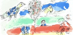 Marc Chagall, «El río verde», de Chagall, 1976