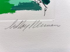 LeRoy Neiman, Receiver, from Football Suite II, 1972