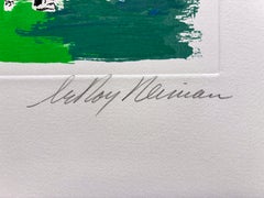 LeRoy Neiman, The Line, from Football Suite II, 1972