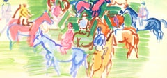 Raoul Dufy, « Paddock », extrait de *Douze contemporains*, 1959 (d'après)