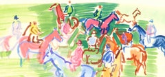 Raoul Dufy, « Paddock », extrait de *Douze contemporains*, 1959 (d'après)