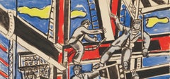 Fernand Léger, *I costruttori*, da *Contrastes*, 1959 (riproduzione)