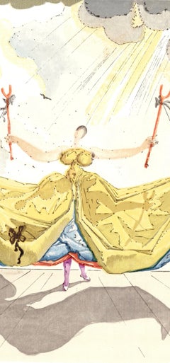 Salvador Dali, Ohne Titel, aus Der dreizackige Hut, 1958