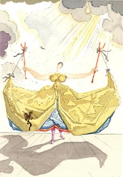 Salvador Dali, Ohne Titel, aus Der dreizackige Hut, 1958