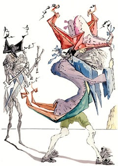 Salvador Dalì, Senza titolo, da Il cappello a tre angoli, 1958