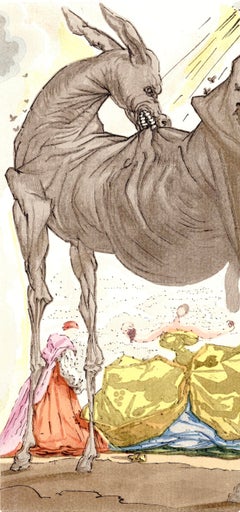 Salvador Dalì, Senza titolo, da Il cappello a tre angoli, 1958