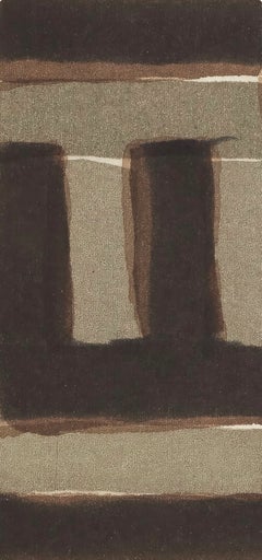 Sean Scully, Sans titre, extrait de *Heart of Darkness*, 1992