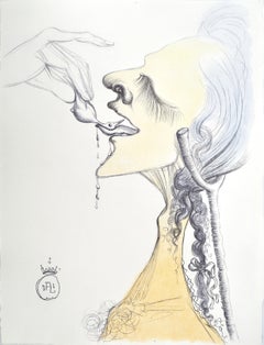 Salvador Dali, Bird on Tongue, from Dali illustre Casanova, 1967