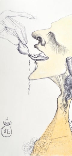 Salvador Dali, Bird on Tongue, from Dali illustre Casanova, 1967