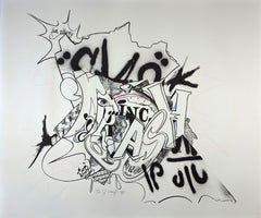 John "CRASH" Matos, Untitled (Just Sitting), 1990