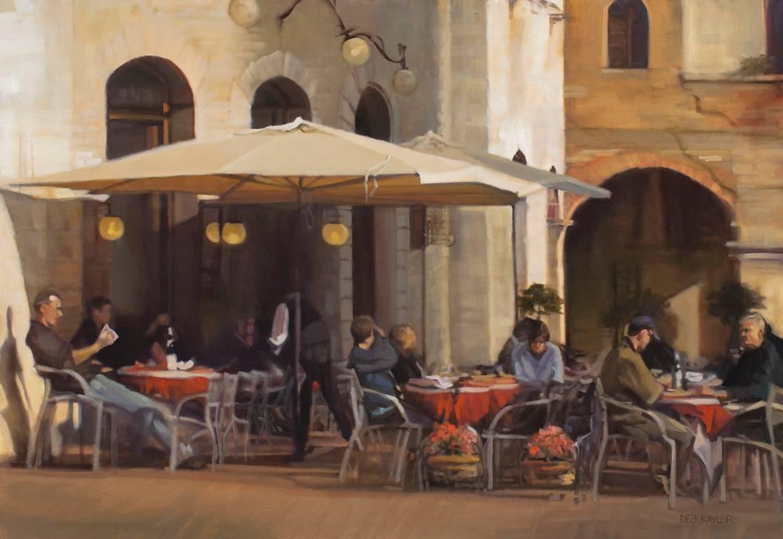 Deb Kaylor Landscape Painting - La Dolce Vita