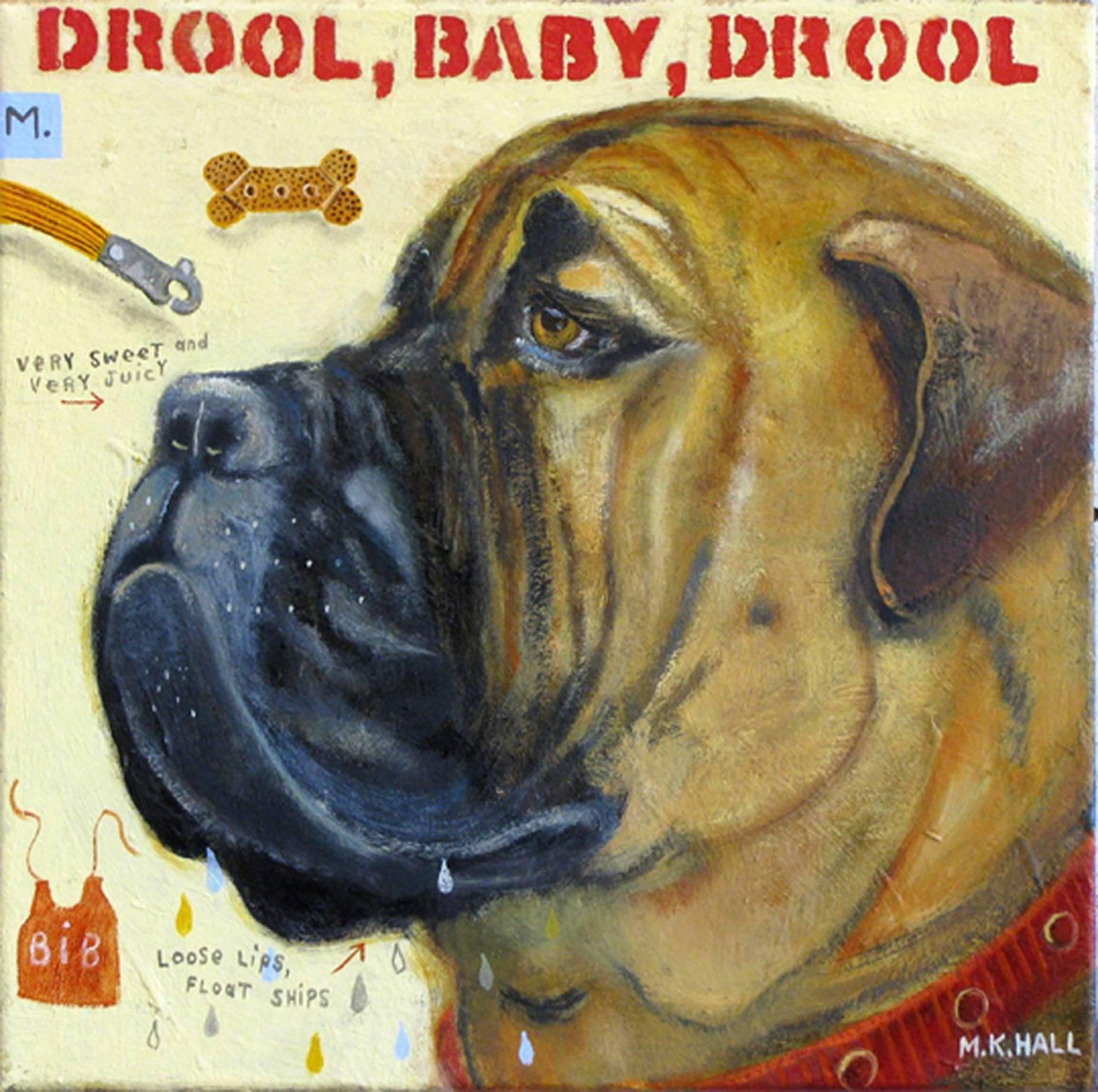 Melinda K. Hall Interior Painting - Droll, Baby, Drool