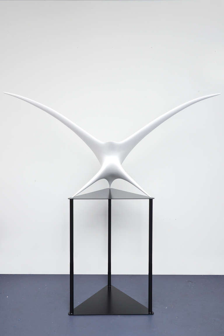 Zwei-Vogel-Skulptur 4