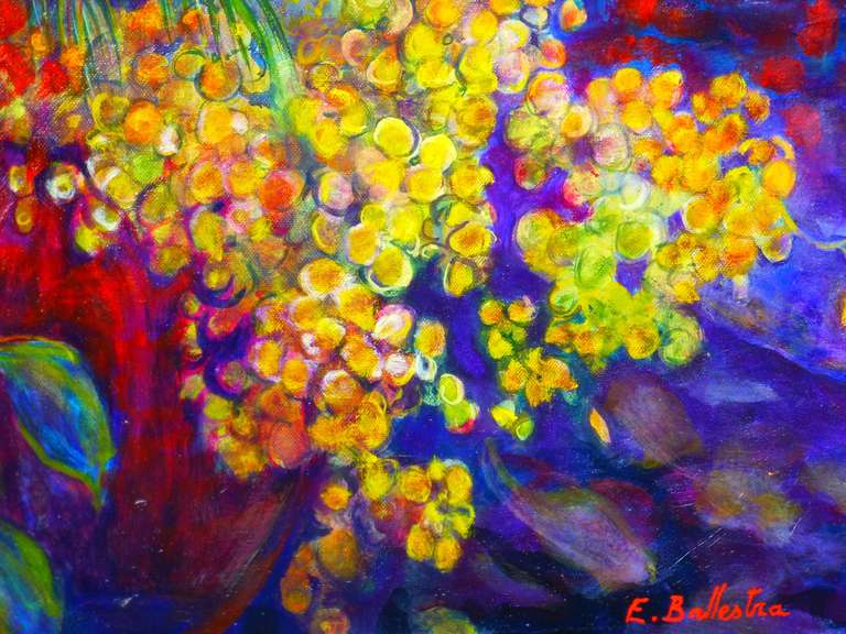 Flamboyant - Fauvist Painting by Evelyne Ballestra