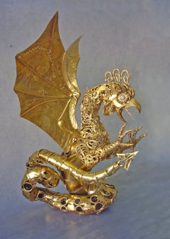 Used Cocatrix - Bronze Sculpture